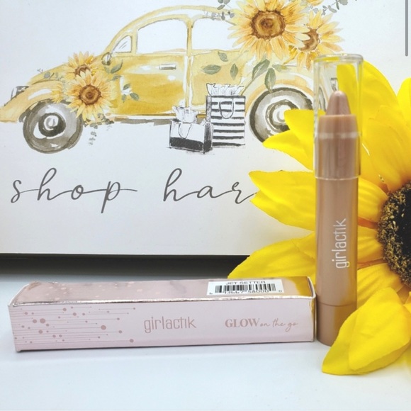 NIB Girlactik Glow on the Go Highlighter in Jetsetter - Picture 2 of 6